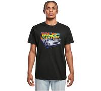 MERCHCODE Mc936-outatime 85 Tee T-Shirt, Noir, S Hommes