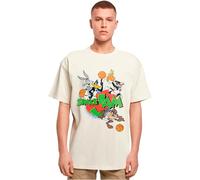 MERCHCODE Mc960-space Jam Team Oversize Tee T-Shirt, Sable, XL Hommes