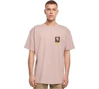 MERCHCODE Mp0006896-summer-Icecream Heavy Oversize Tee T-Shirt, Duskrose, XL Homme