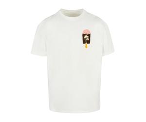 MERCHCODE Mp0006896-summer-Icecream Heavy Oversize Tee T-Shirt, Prêt pour la Teinture, L Homme