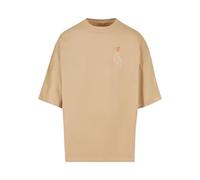 MERCHCODE Mp0007485-k Heart Huge Tee T-Shirt, Beige Union, 4XL Homme