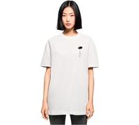 MERCHCODE Mp0008451-ladies Love in The Air Oversized Boyfriend Tee T-Shirt, Blanc, XXXXL Femmes