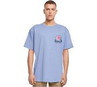 MERCHCODE Mp0008528-sunset Charm Oversized T-Shirt, Violablue, M Hommes