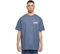 MERCHCODE Mp0008574-hawai Oversized T-Shirt, Bleu Vintage, XXL Hommes