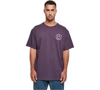 MERCHCODE Mp0009016-halloween-Haunted and Happy Tee T-Shirt, Purplenight, 3XL Hommes
