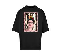 MERCHCODE Mp5000090-frida Kahlo-Frame One Huge Tee T-Shirt, Noir, M Hommes