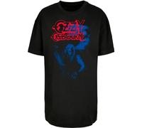 MERCHCODE Mp5011973-ladies Ozzy Osbourne-Bark at The Moon Oversized Boyfriend Tee T-Shirt, Noir, L Femmes