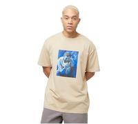MERCHCODE Mt3568-post Malone Tracklist Oversize Tee T-Shirt, Sable mouillé, L Hommes