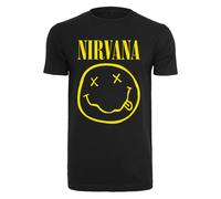 Merchcode Nirvana Lithium Tee T-Shirt Haut Shirt Musique Légendes Pop Rock Hit