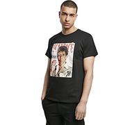 MERCHCODE Scarface Magazine Cover Tee T-Shirt, Noir, XXL Homme