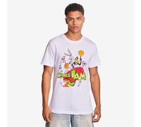 MERCHCODE Space Jam Homme - T-Shirts, Blanc - Taille L White L
