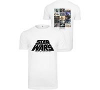 Merchcode Star Wars Photo Collage Longsleeve White S