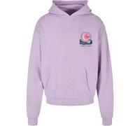 Merchcode Sunset Charm Sweat À Capuche Oversize Pour Hommes En Coton