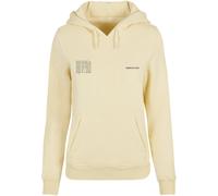 Merchcode Sweat-shirt 'Birds Of Peace 2' jaune pastel / pierre / gris clair / blanc, Taille S