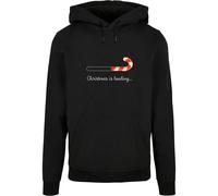 Merchcode Sweat-shirt 'Christmas Loading' rouge / noir / blanc, Taille 4XL