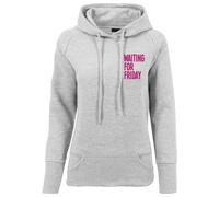 Merchcode Sweat-shirt gris chiné / rose foncé, Taille S