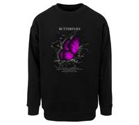 Merchcode Sweat-shirt gris / violet / noir / blanc, Taille XXL