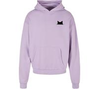 Sweatshirt Ã capuche Merchcode Halloween - Cat Blanc XL