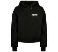 Merchcode Sweat-shirt 'Hawai' écru / noir, Taille L