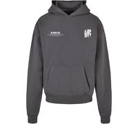 Merchcode Sweat-shirt 'Hope Wings' gris / gris foncé / blanc, Taille S