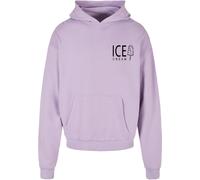 Merchcode Sweat-shirt 'Ice Cream' orchidée / noir, Taille L