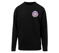 Mister Tee Pull pour femme Ladies Psychadelic Mandala Crewneck Black S