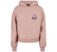 Sweatshirt Ã capuche oversize femme Merchcode Sunset Charm Rose 2XL