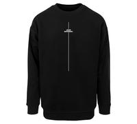 Merchcode Sweat-shirt 'Think Different' noir / blanc, Taille XL