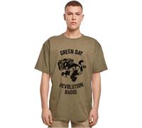 Merchcode T-shirt à Manches Courtes Green Day Revolution Radio Oversized