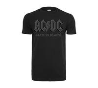 MERCHCODE T-shirt ACDC Back In Black noir - Taille XS