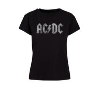 Merchcode T-shirt 'ACDC' gris chiné / noir, Taille XS