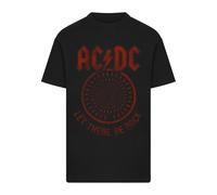 Merchcode T-Shirt 'ACDC Let There Be Rock' rouge foncé / noir, Taille S