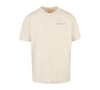 Merchcode T-Shirt 'Alles Wird Gut' sable / marron / noir, Taille M