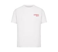 Merchcode T-shirt ' Aperol Spritz' vert / orange / rouge / blanc, Taille XXL