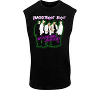 Merchcode T-Shirt 'Backstreet Boys - Playing Games' mélange de couleurs / noir, Taille XXL