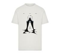 Merchcode T-Shirt 'Batman Made In Gotham City' gris basalte / gris clair / noir, Taille M