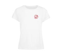 Merchcode T-shirt 'Betty Boop - Country Girl' rouge / blanc, Taille M