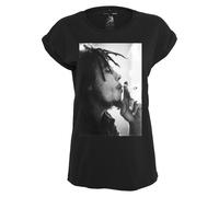 Merchcode T-Shirt 'Bob Marley' gris / noir / blanc, Taille M