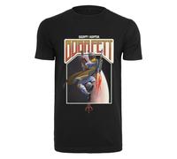 Merchcode T-Shirt 'Boba Fett' crème / jaune / orange / noir, Taille XS