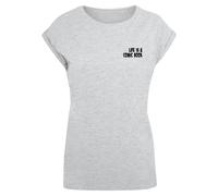 Merchcode T-shirt 'Book Comic' jaune / gris chiné / vert / rouge / noir, Taille XS