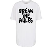 Merchcode T-shirt 'Break The Rules 2' noir / blanc, Taille L