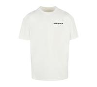 Merchcode T-Shirt 'Break The Rules' noir / blanc naturel, Taille M