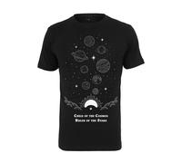 Merchcode T-shirt 'Child Of The Cosmos' noir / blanc, Taille XS