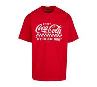 Merchcode T-Shirt 'Coca Cola Enjoy Coke' rouge / blanc, Taille XS