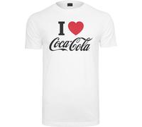Merchcode T-shirt Coca Cola I Love Coke Tee S
