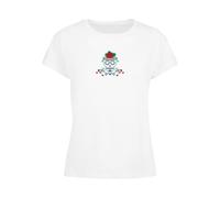 Merchcode T-shirt 'Death Box' bleu / rouge / noir / blanc, Taille XL