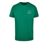 Merchcode T-Shirt 'Die Flippers - Lotosblume' crème / vert foncé, Taille XXXL