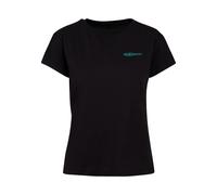 Merchcode T-shirt 'Die Flippers - Wir Sagen Danke Schön' bleu / émeraude / noir, Taille M