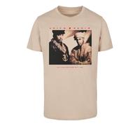 Merchcode T-Shirt 'Eric B & Rakim - Group LTRHE' sable / noisette / rouge / noir, Taille S