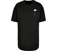 Merchcode T-shirt femme Ladies Love In The Air Oversized Boyfriend Tee MP0008451 4XL